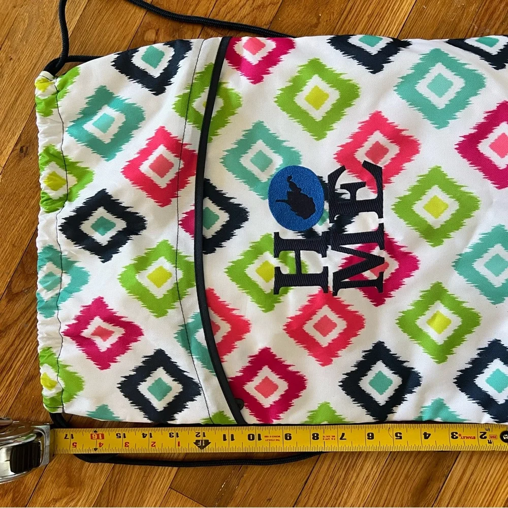 Colorful HOME WV Drawstring Backpack - Picture 4 of 5